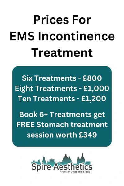 EMS Incontinence Treatment Prices St Neots