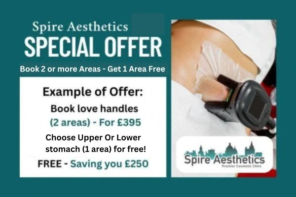 Fat Freezing Promotion St Neots from Spire Aesthetics - Book Today!